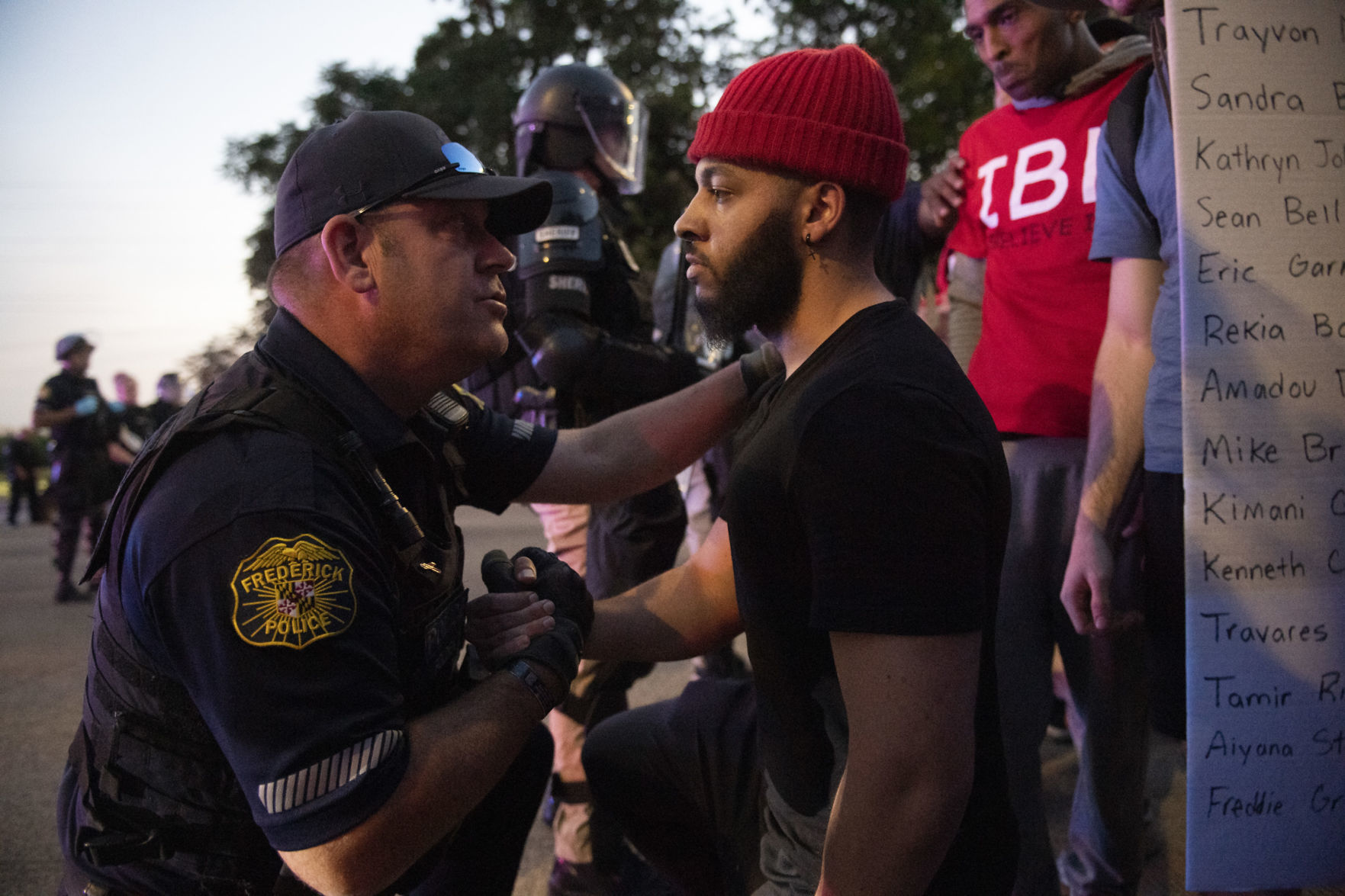 Protest Standoff